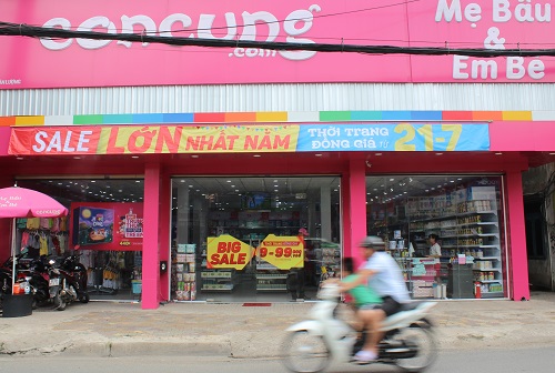 Một cửa hàng thuộc hệ thống Con Cưng tại TP HCM. Ảnh: Phương Đông